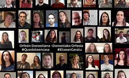 El emotivo "Hallelujah" del Orfeón Donostiarra
