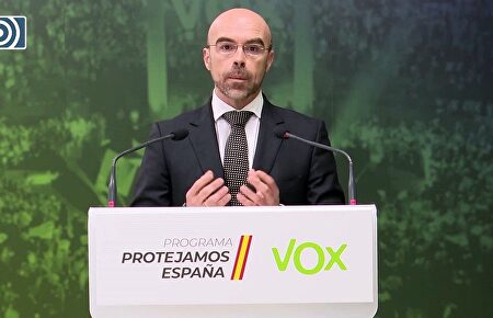 Vox no apoyará la prórroga del estado de alarma con un Gobierno "desleal y antidemocrático"