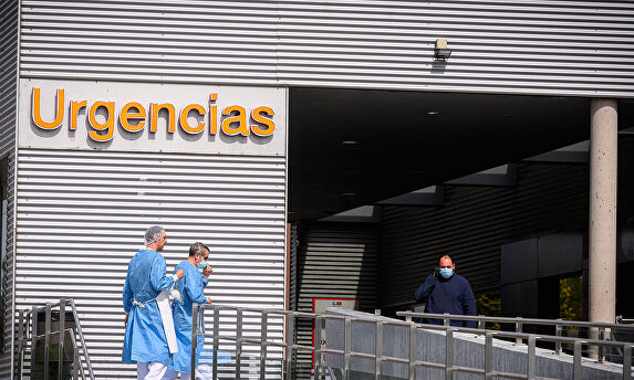 Colapso de las Urgencias durante el pico de la pandemia | EFE