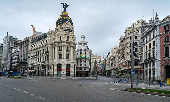 Centro de Madrid, vacío por la crisis del coronavirus | Juan Serrano Corbella