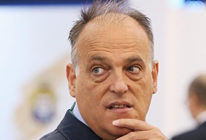 Javier Tebas, presidente de LaLiga. | EFE