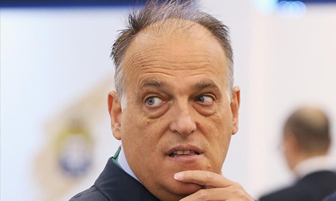 Javier Tebas, presidente de LaLiga. | EFE