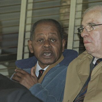 Miguel Jones, junto a su amigo Luis Aragonés. | Cordon Press