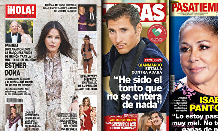 Portadas de la prensa rosa