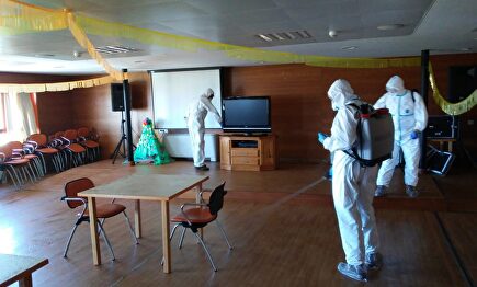 La Brilat colabora en Galicia con tareas de desinfección. | BRILAT