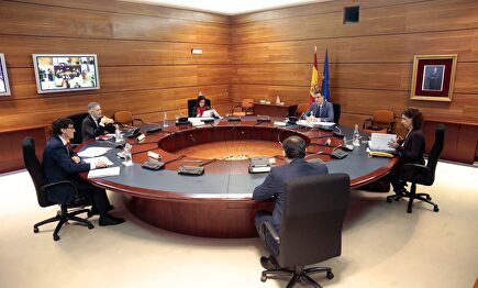 Consejo de Ministros celebrado en Moncloa este martes | EFE