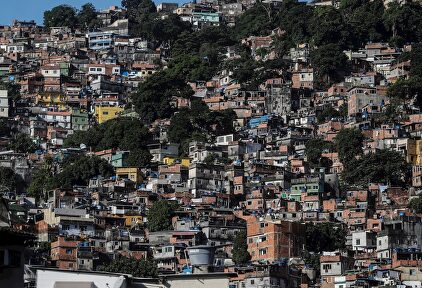 Imagen de la favela Rocinha en Río de Janeiro. | EFE