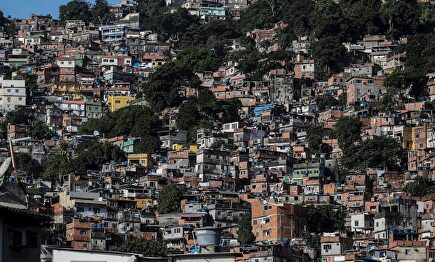 Imagen de la favela Rocinha en Río de Janeiro. | EFE