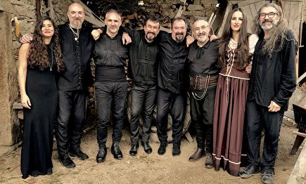 Componentes del grupo de música folk y tradicional de Galicia "Luar na Lubre" | Luar na Lubre