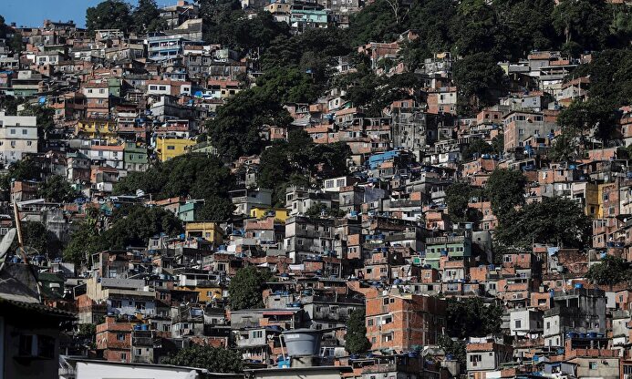 Imagen de la favela Rocinha en Río de Janeiro. | EFE