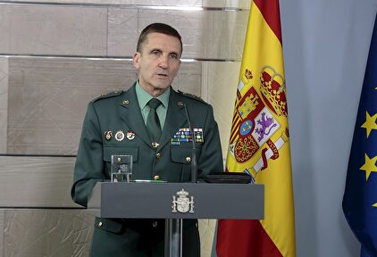 El general José Manuel Santiago. | EFE