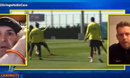 El fuerte duelo verbal de Juanma Rodríguez en El Chiringuito por la crisis del Barcelona