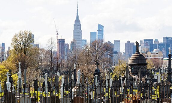 Cementerio de Nueva York. | EFE