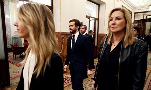 Álvarez de Toledo, Casado y Beltrán en una imagen de archivo. | EFE