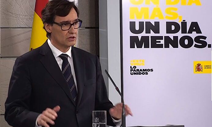 El ministro de Sanidad, Salvador Illa. | EFE