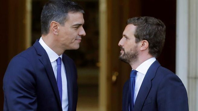 Pedro Sánchez y Pablo Casado | EFE
