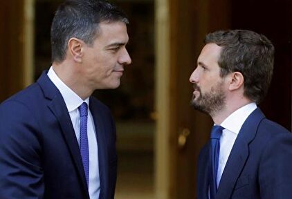 Pedro Sánchez y Pablo Casado en una imagen de archivo.. | EFE