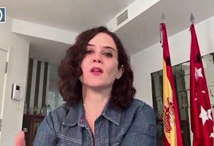 Isabel Díaz Ayuso recibe el alta:"Ya puedo decir que lo he superado"