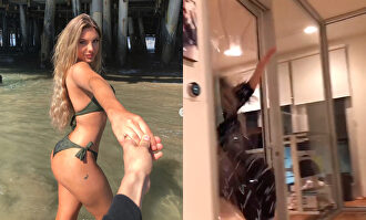 Lele Pons, la instagramer que atravesó un cristal en cuarentena y se hizo viral