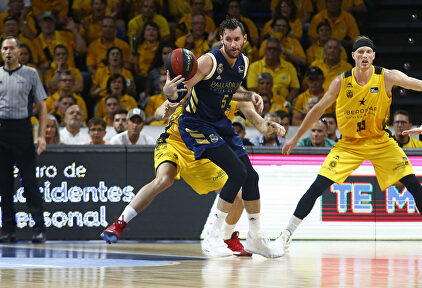 Rudy Fernández, en una visita del Real Madrid al Iberostar Tenerife | ACB Photo / E. Cobos