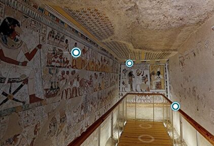 Visita virtual a la tumba de Menna. | my.matterport.com