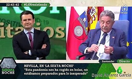 La explicación de las 'mascarilla-servilleta' de Revilla