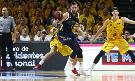 Rudy Fernández, en una visita del Real Madrid al Iberostar Tenerife | ACB Photo / E. Cobos