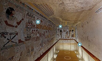 Visita virtual a la tumba de Menna. | my.matterport.com