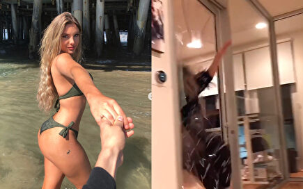 Lele Pons, la instagramer que atravesó un cristal en cuarentena y se hizo viral