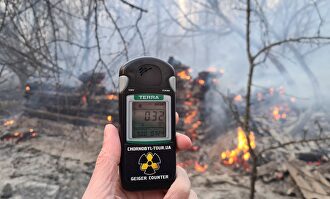 Controlado el incendio en la zona de exclusión de Chernóbil aunque necesitarán días para apagar las brasas