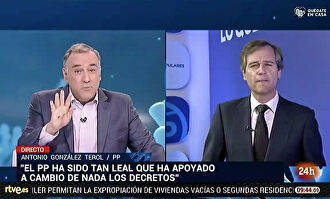 González Terol deja en evidencia en la cara de Fortes la grosera manipulación de TVE