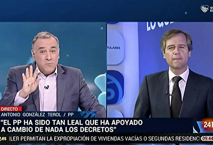 González Terol deja en evidencia en la cara de Fortes la grosera manipulación de TVE