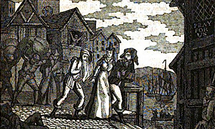 Una familia trata de escapar de la peste por el Támesis | Hathi Trust Digital Library