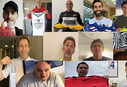 Algunas de las leyendas madridista que colaboran en esta iniciativa. | Lagalerna.com