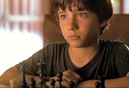 Josh Waitzkin, en la final del campeonato. | Imagen TV