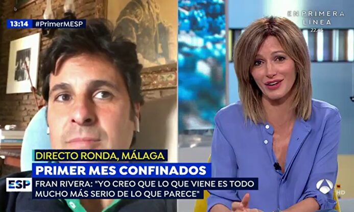 Fran Rivera y Susanna Griso | Atresmedia