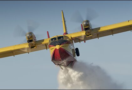 Avión Canadair apagafuegos del Ejército del Aire. | Flickr-Ejército del Aire