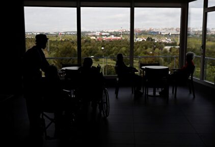 Residencia de ancianos en Madrid. | EFE