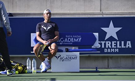 Rafa Nadal, en la academia que lleva su nombre en Manacor (Mallorca). | Cordon Press