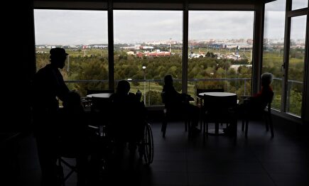 Residencia de ancianos en Madrid. | EFE