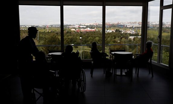 Residencia de ancianos en Madrid. | EFE