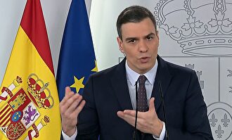 La perogrullada de Pedro Sánchez sobre el fútbol: "Lo veremos antes por televisión que en los estadios"