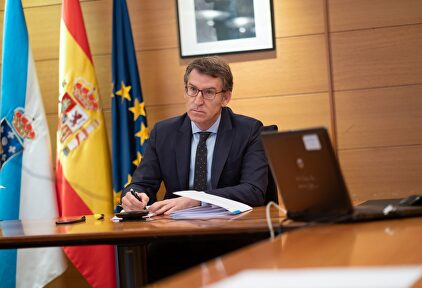 Alberto Núñez Feijóo ha avanzado que el Gobierno gallego abrirá un proceso sancionador contra el Fuenlabrada y LaLiga | Xunta de Galicia