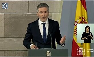 Marlaska habla de "un lapsus" pare referirse a las declaraciones de la Guardia Civil