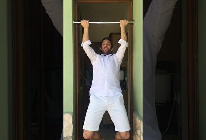 Francesco Filizzola, el 'tenor de las dominadas' que impresiona a todo un campeón del mundo de boxeo