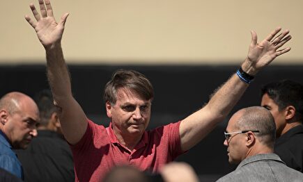 Bolsonaro, en una imagen reciente. | EFE