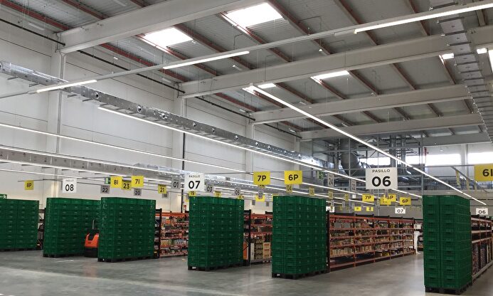 Un almacén de Mercadona | Europa Press