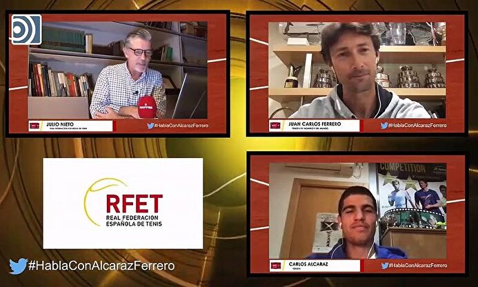 Ferrero: "El tenis español ha sabido adaptarse a la pista rápida, ganando incluso la Davis en esa superficie"