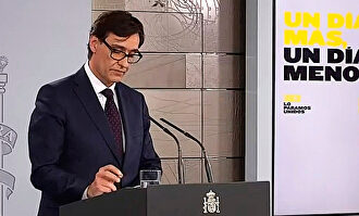 Siga en directo la rueda de prensa de Salvador Illa