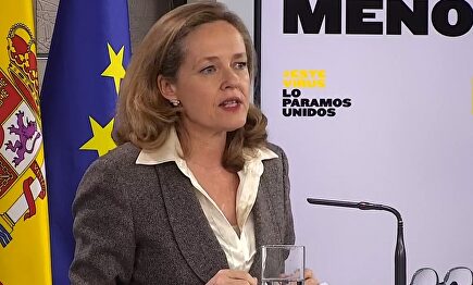 Nadia Calviño, este martes | EFE